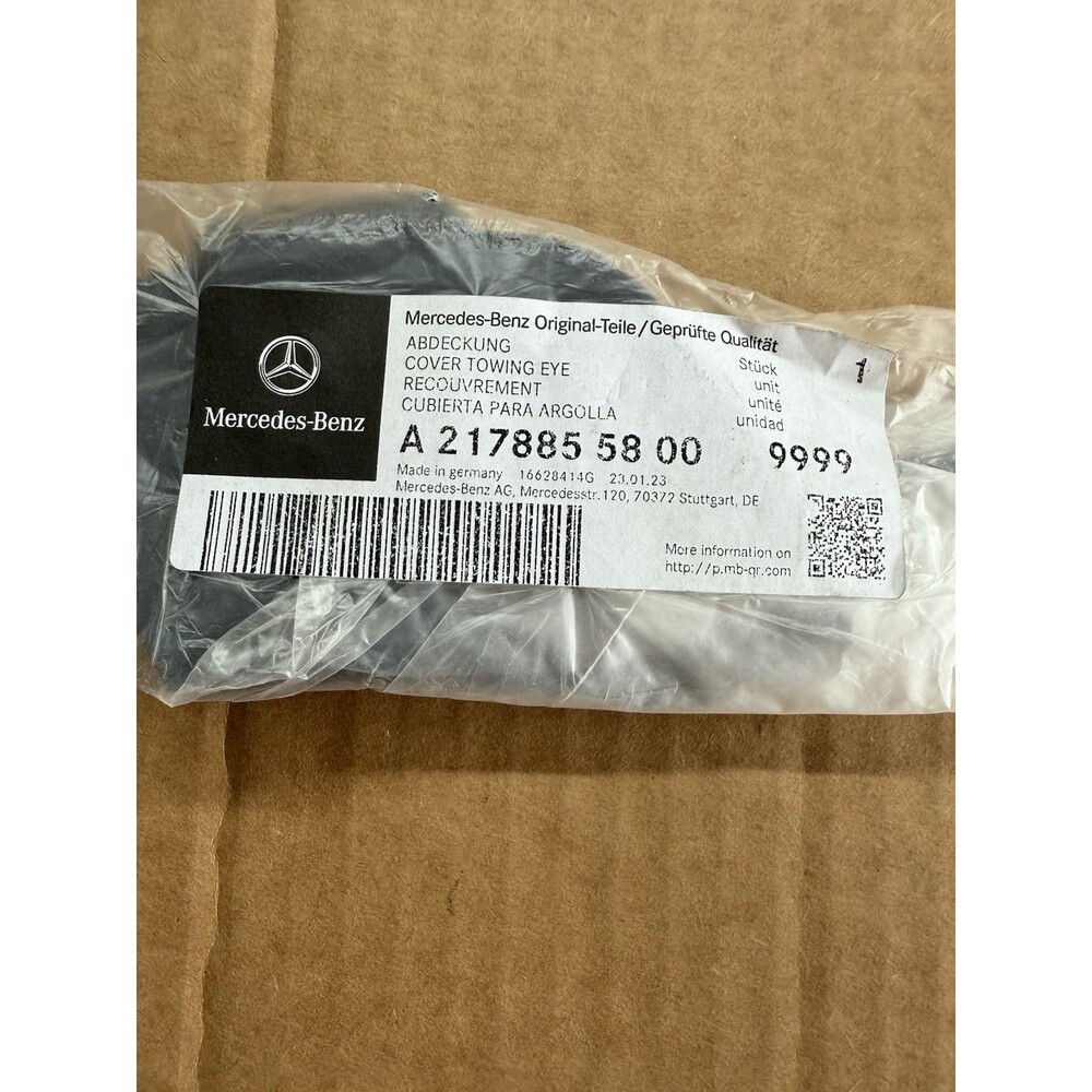 A 217885 58 00 Genuine Mercedes-Benz Towing Eye Cover New OEM Part